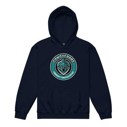 Classic | Youth Hoodie | Community Christian College | Badge Logo