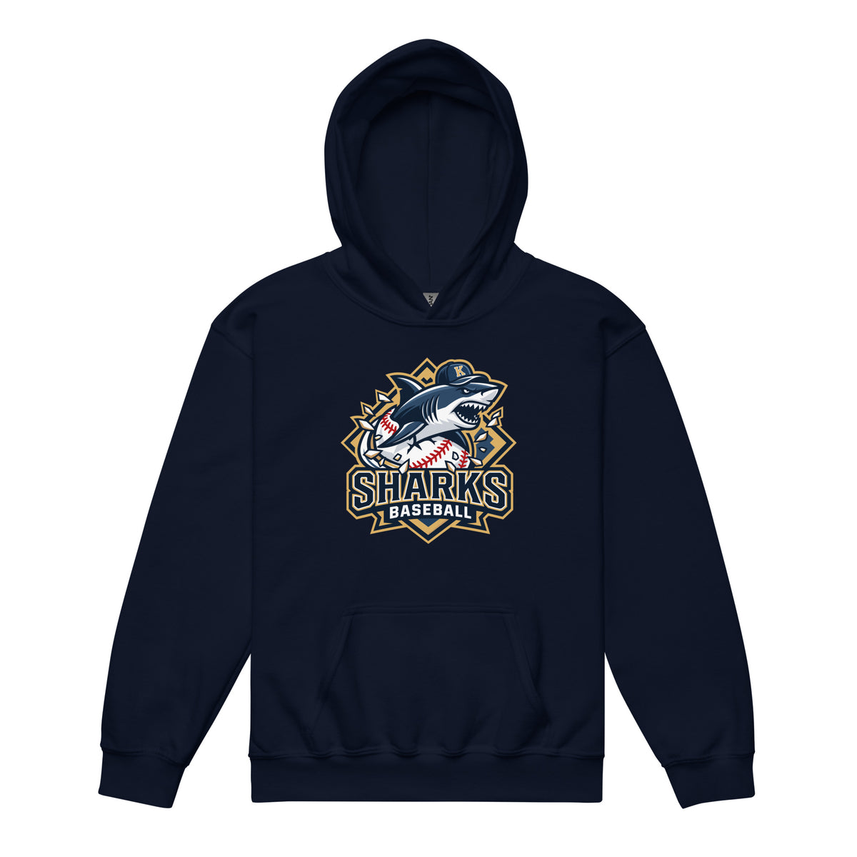 Classic | Youth Hoodie | Sharks Diamond Sports | Valor Logo