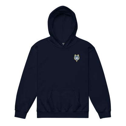 Classic | Youth Hoodie | Highland youth football and cheer | Mascot Logo