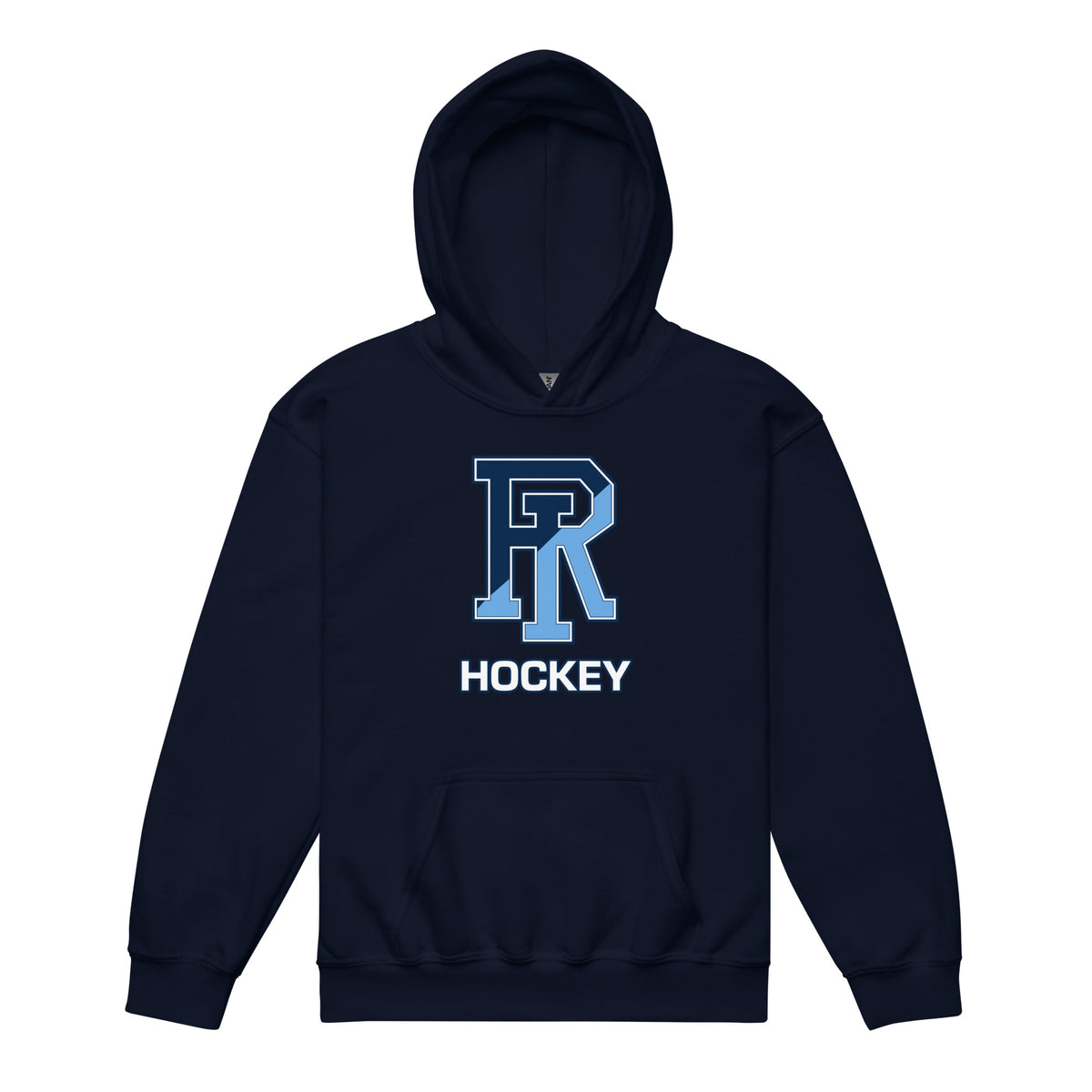 Classic | Youth Hoodie | URI Men’s Hockey | Crest Logo