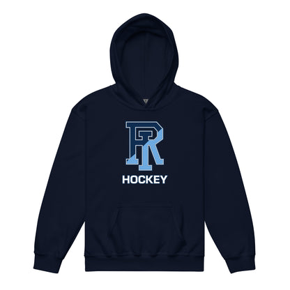 Classic | Youth Hoodie | URI Men’s Hockey | Crest Logo