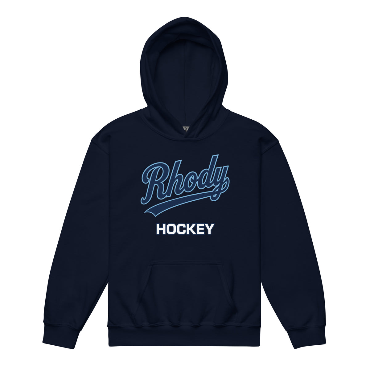 Classic | Youth Hoodie | URI Men’s Hockey | Athletics Logo