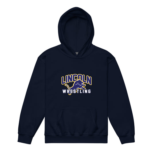 Classic | Youth Hoodie | Lincoln High School | Crest Logo