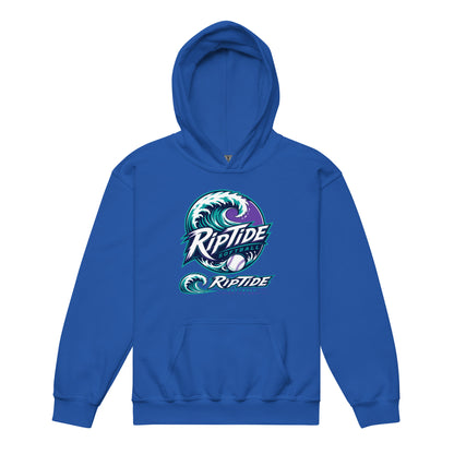 Classic | Youth Hoodie | RipTide Softball | Crest Logo