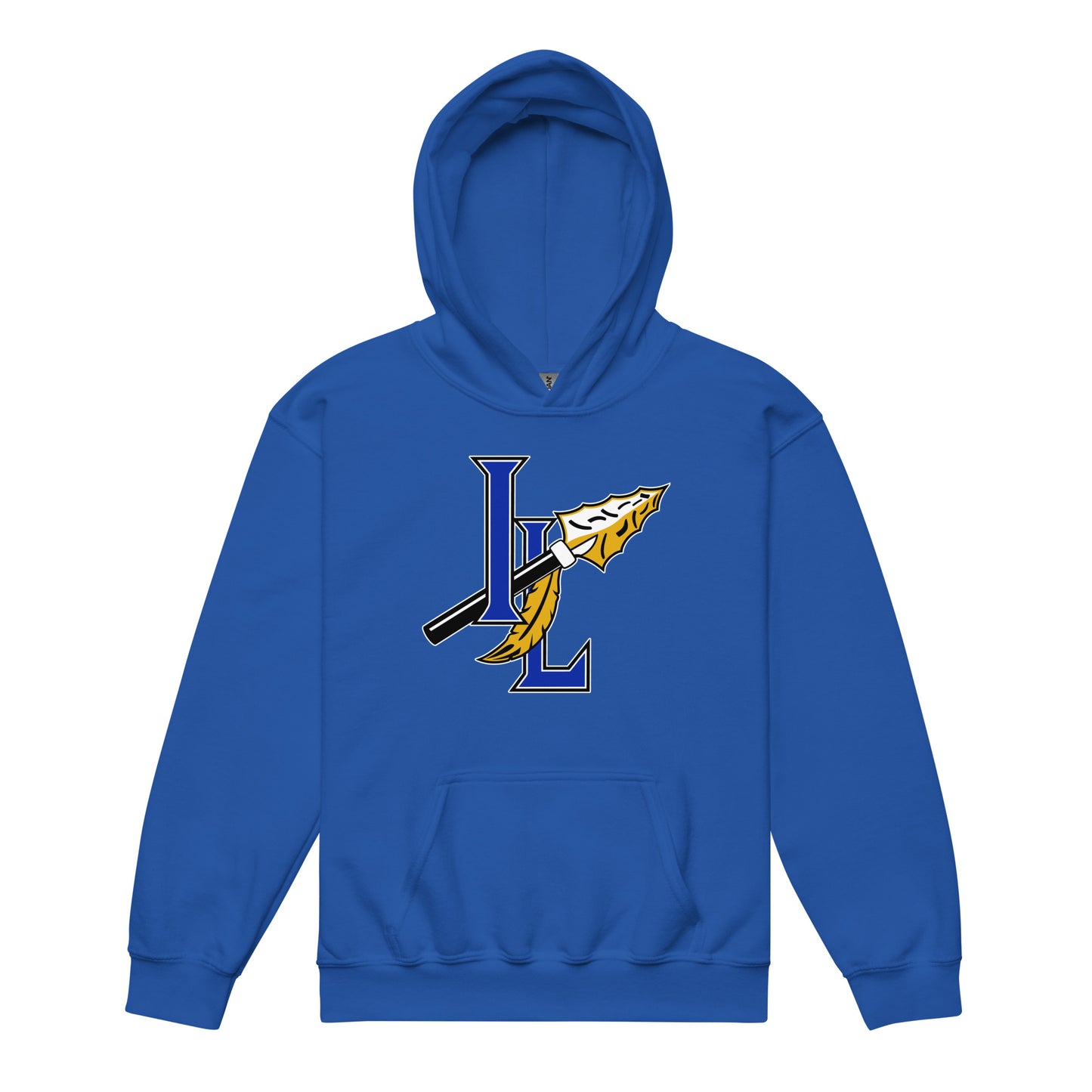 Classic | Youth Hoodie | Indian Land Middle School Volleyball | Spear Athletic Logo
