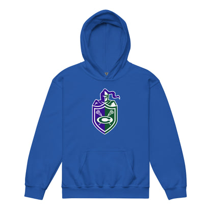 Classic | Youth Hoodie | Central West Girls Lacrosse | Crest Logo