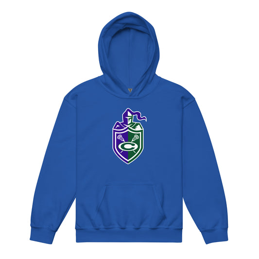 Classic | Youth Hoodie | Central West Girls Lacrosse | Crest Logo