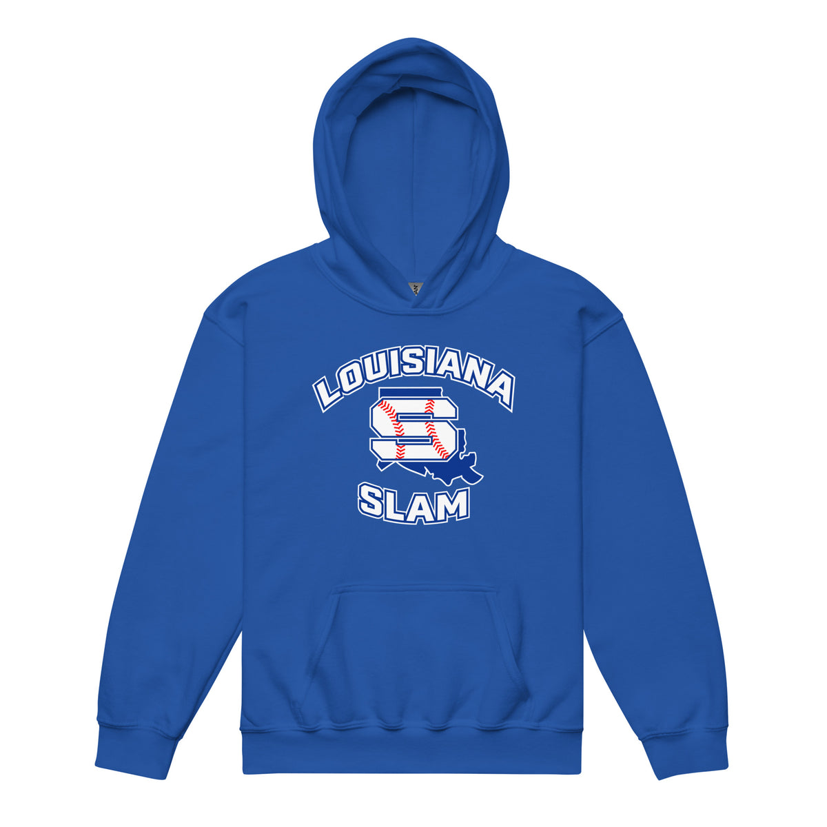 Classic | Youth Hoodie | Louisiana Slam Baseball | Emblem Logo