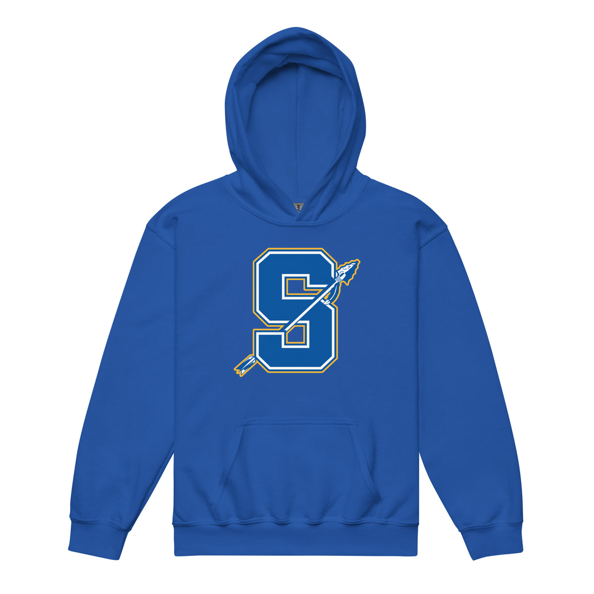 Classic | Youth Hoodie | Senatobia Warriors Baseball | Lettermark Logo