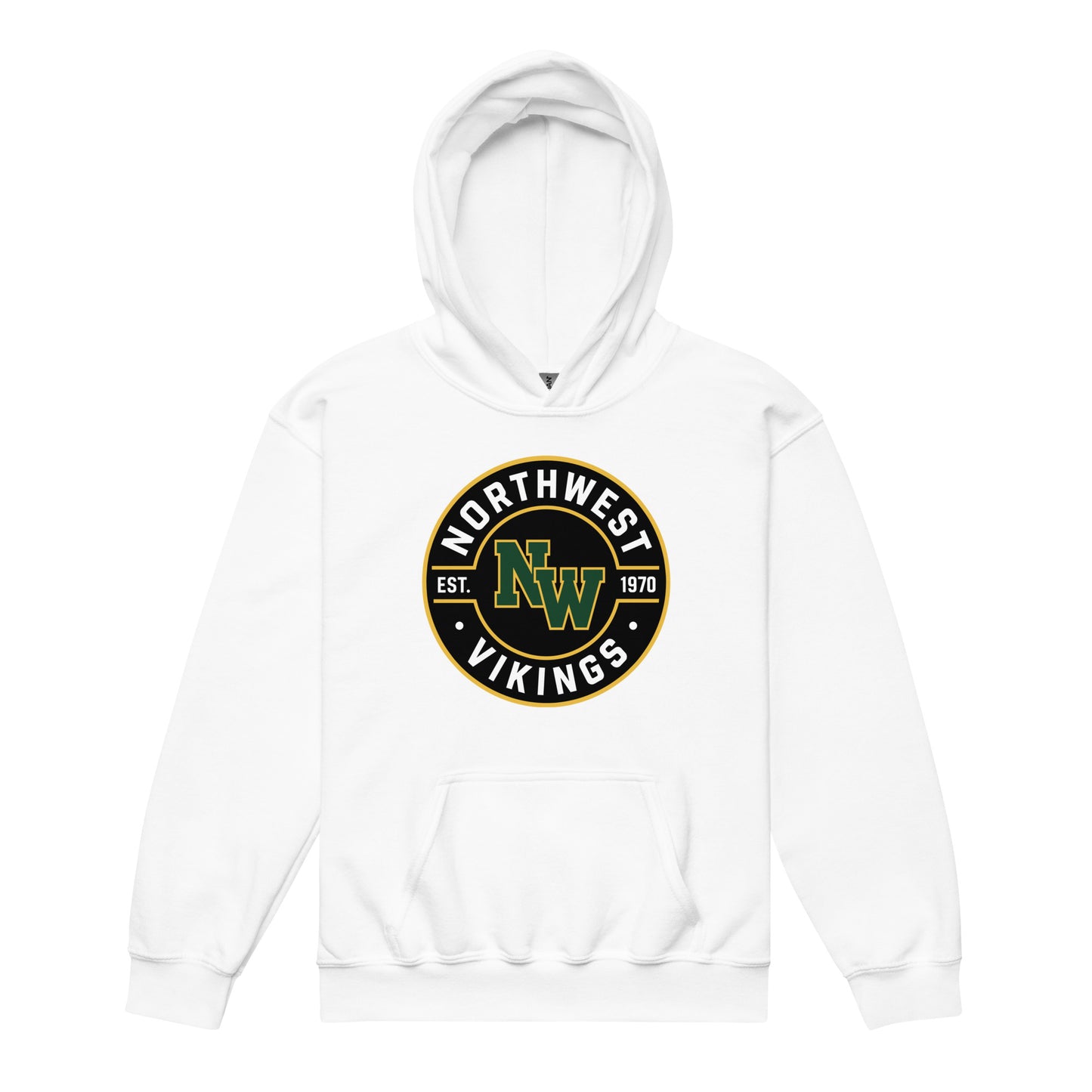 Classic | Youth Hoodie | Northwest High School | Badge Logo