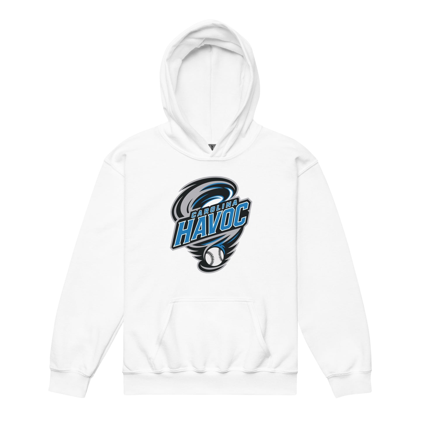 Classic | Youth Hoodie | Carolina Havoc | Twister League Crest Logo