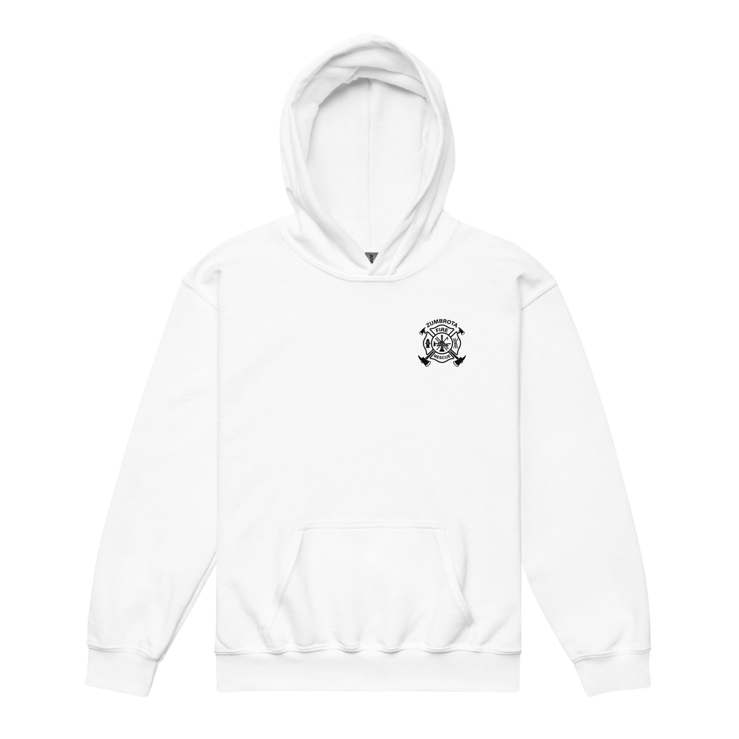 Classic | Youth Hoodie | Zumbrota Fire Department | Badge Logo