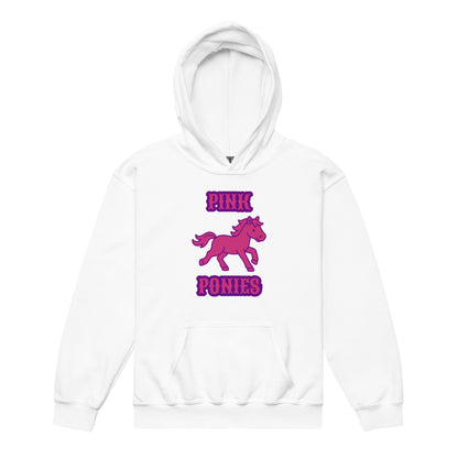 Classic | Youth Hoodie | Pink Pony Athletic Club | Emblem Logo