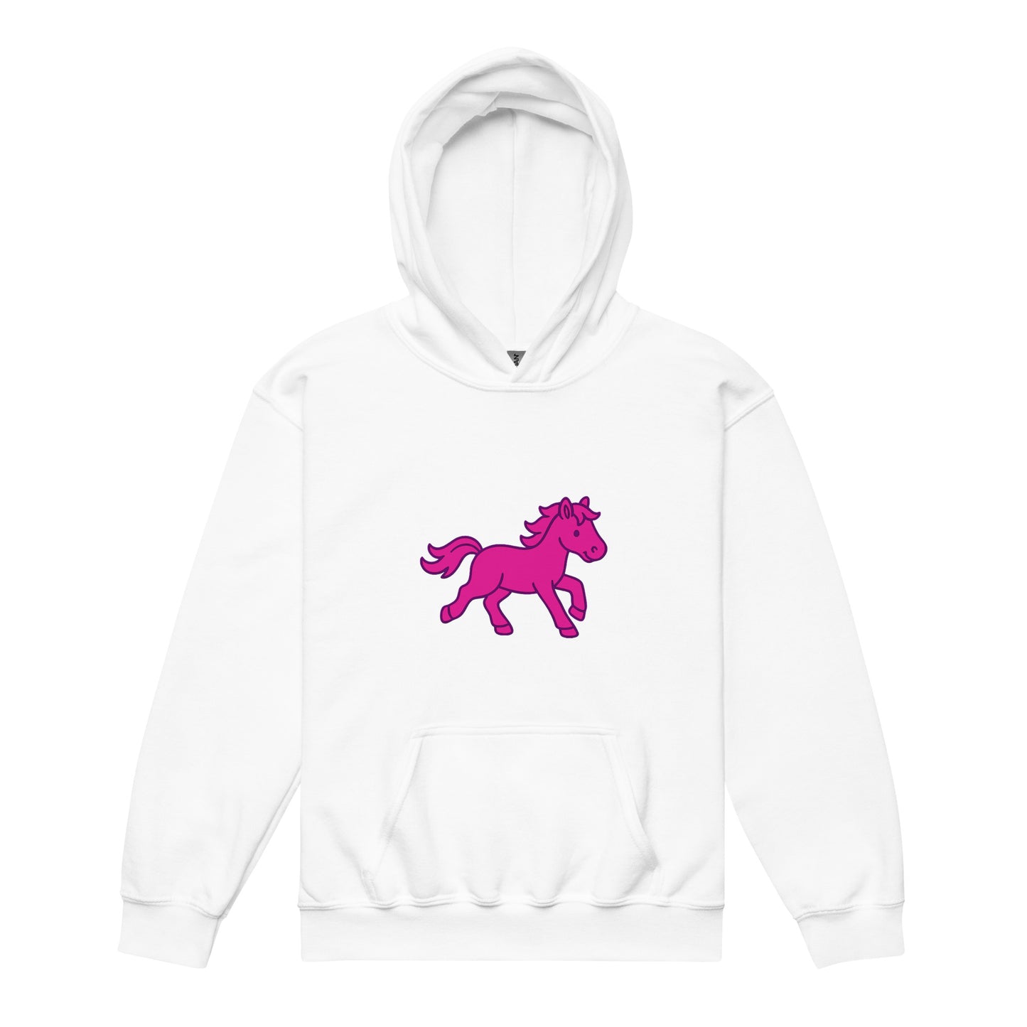 Classic | Youth Hoodie | Pink Pony Athletic Club | Mascot Logo