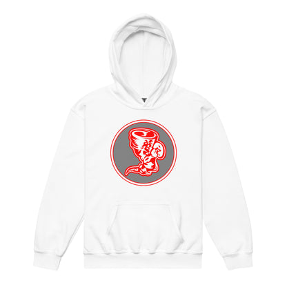 Classic | Youth Hoodie | Bay High Softball | Badge Logo