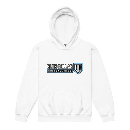 Classic | Youth Hoodie | Blue Collar Softball 2034 | Vanguard Logo