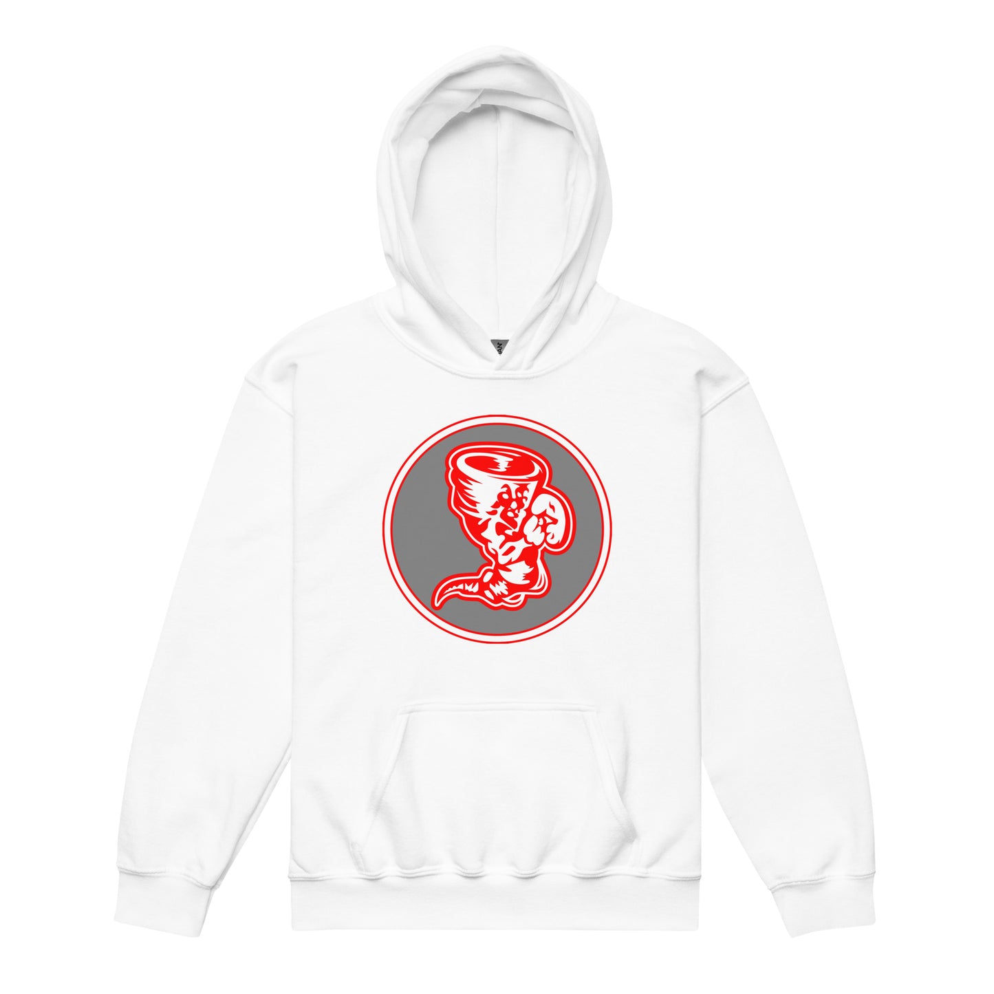 Classic | Youth Hoodie | Bay High Softball | Badge Logo