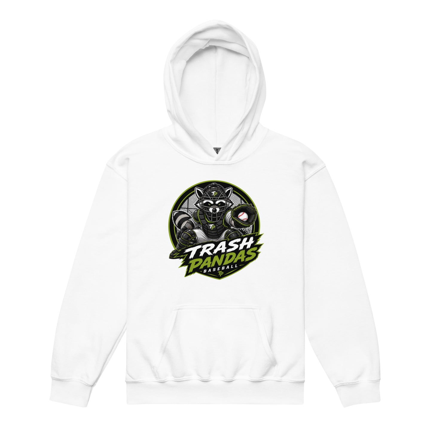 Classic | Youth Hoodie | Trash Pandas Baseball Organization | Athletics Logo