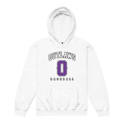 Classic | Youth Hoodie | Carolina Outlaws Baseball | Atheltics Logo
