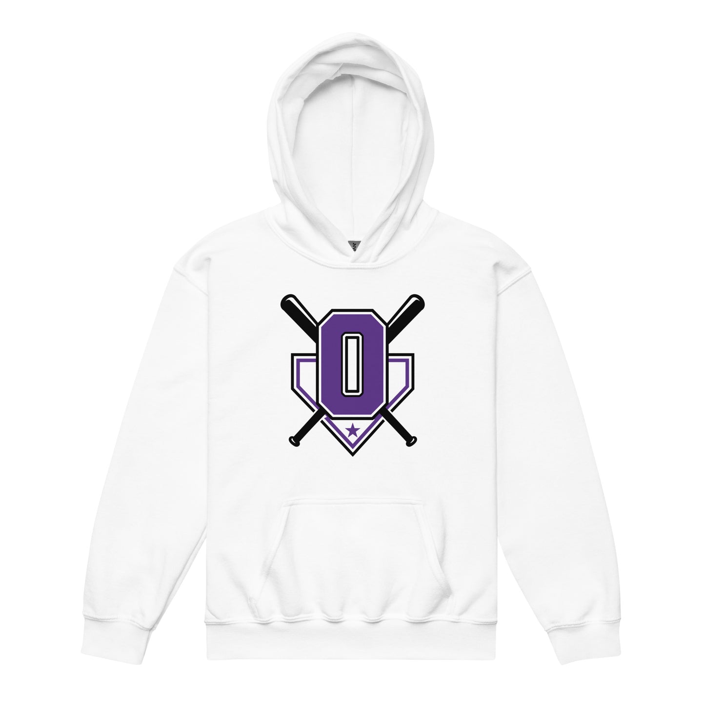 Classic | Youth Hoodie | Carolina Outlaws Baseball | Vanguard Logo