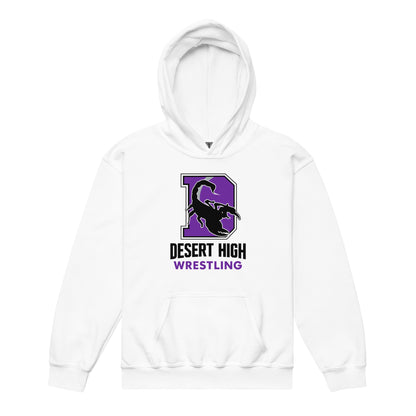 Classic | Youth Hoodie | Desert High Scorpions | Crest Logo