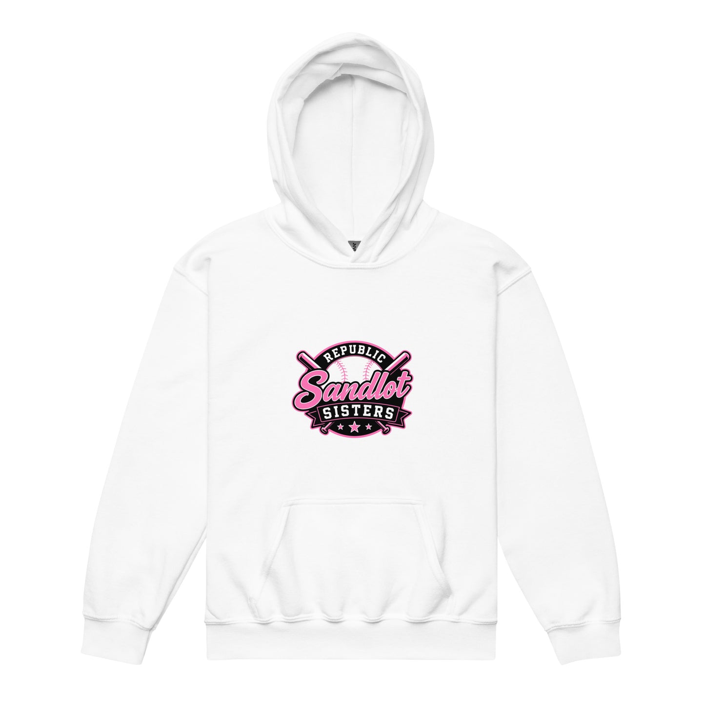 Classic | Youth Hoodie | Sandlot Sisters | Badge Logo