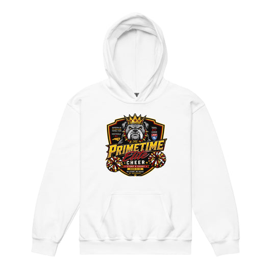 Classic | Youth Hoodie | PTE Bulldog Cheer | Shield Logo