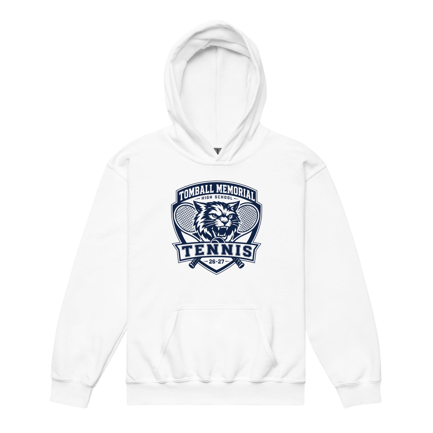 Classic | Youth Hoodie | TMHS Tennis | Shield Logo