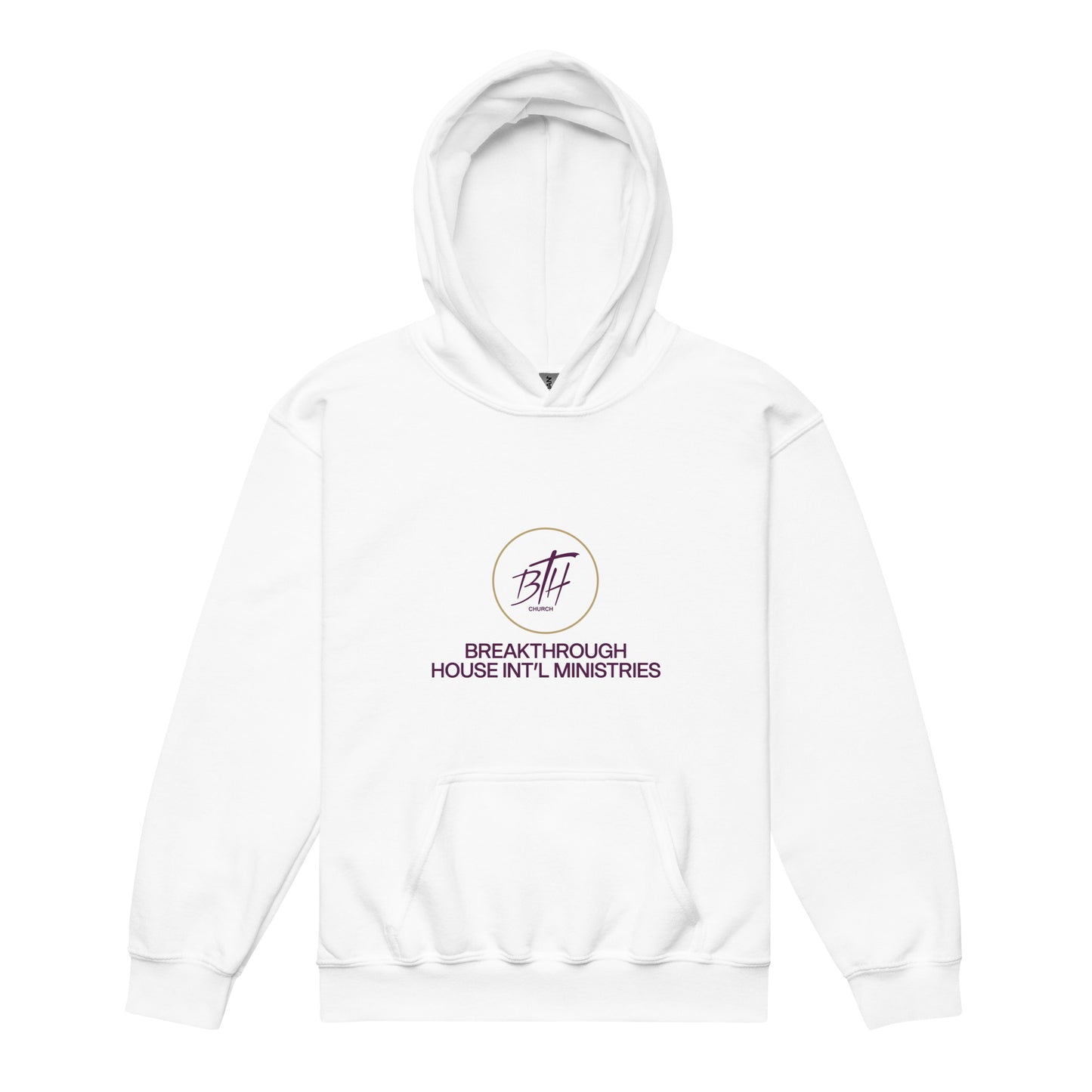 Classic | Youth Hoodie | Breakthrough House International Ministries | Crest Logo