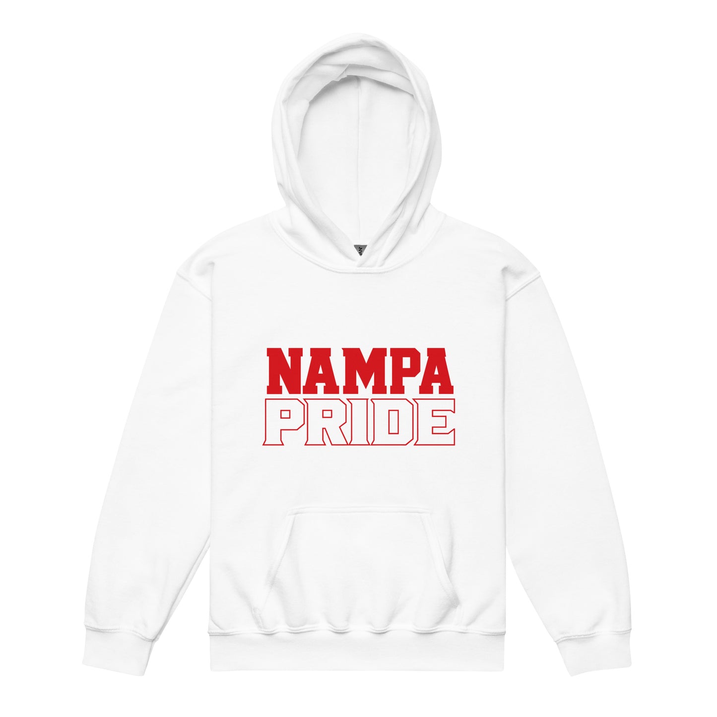 Classic | Youth Hoodie | Nampa Pride | Letter Mark Logo