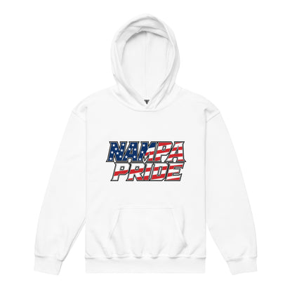Classic | Youth Hoodie | Nampa Pride | Modern Script Logo