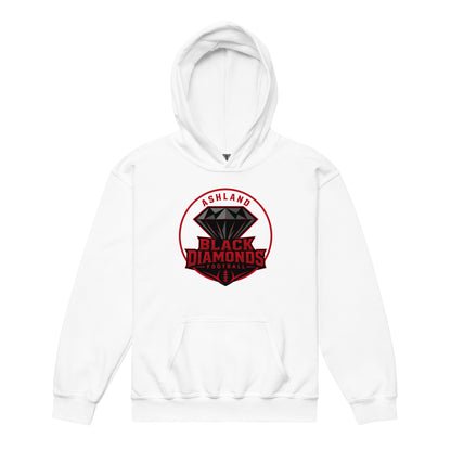 Classic | Youth Hoodie | Ashland Black Diamonds | Badge Logo