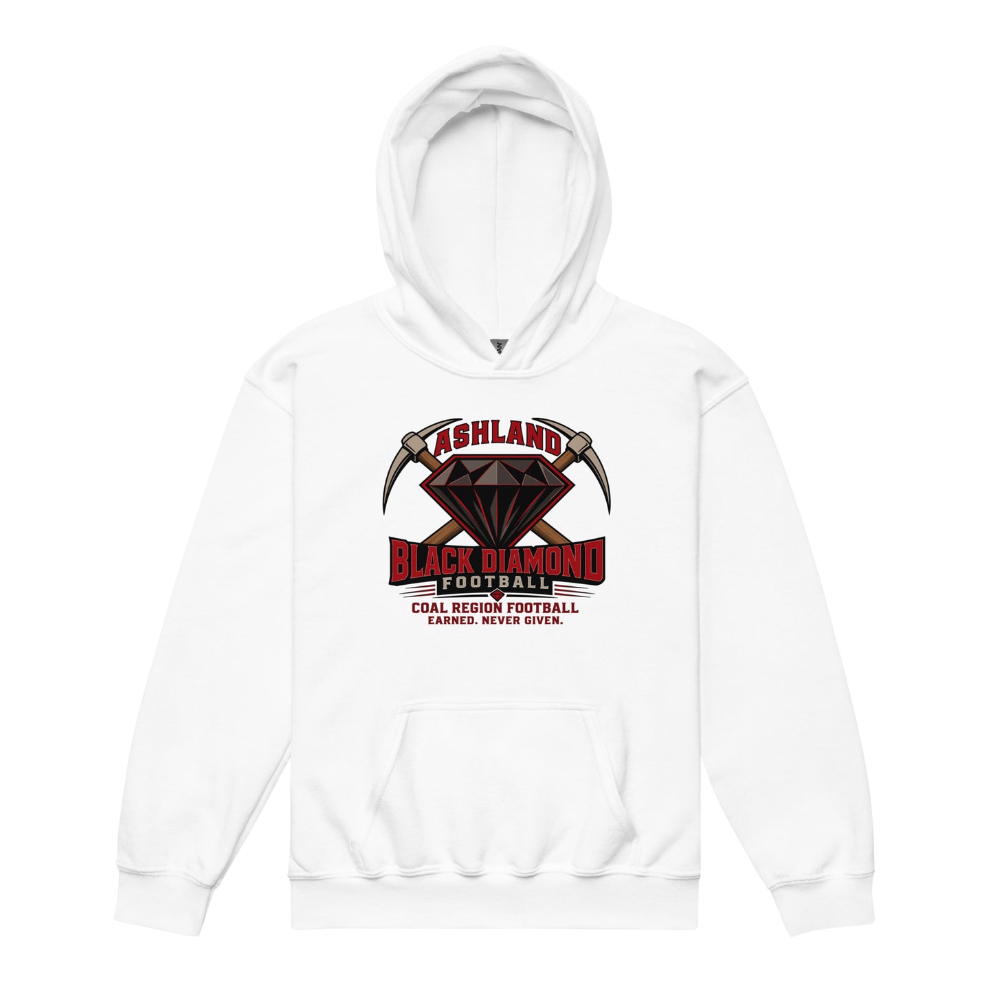 Classic | Youth Hoodie | Ashland Black Diamonds | Vanguard Logo