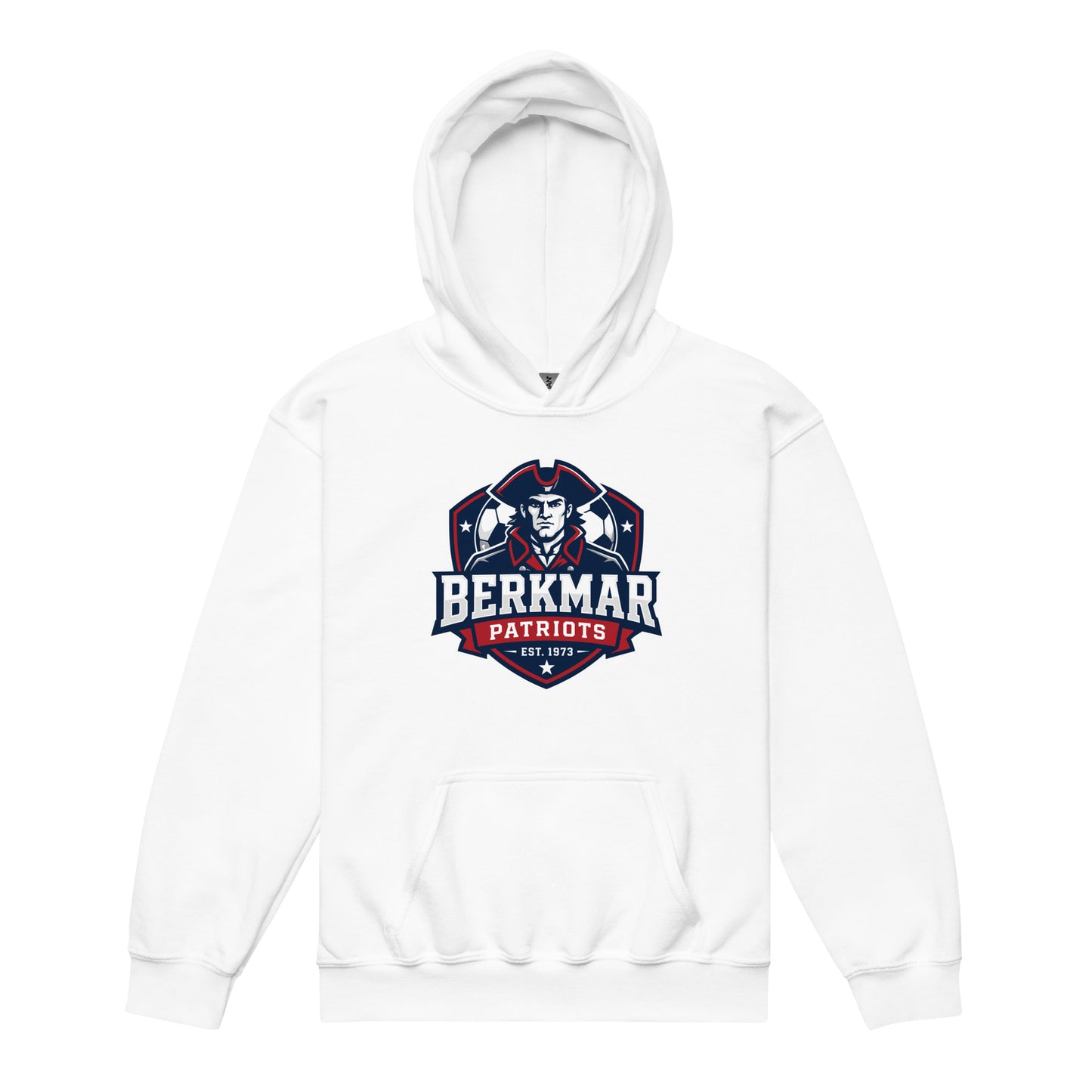 Classic | Youth Hoodie | Berkmar High School Soccer | Shield Logo