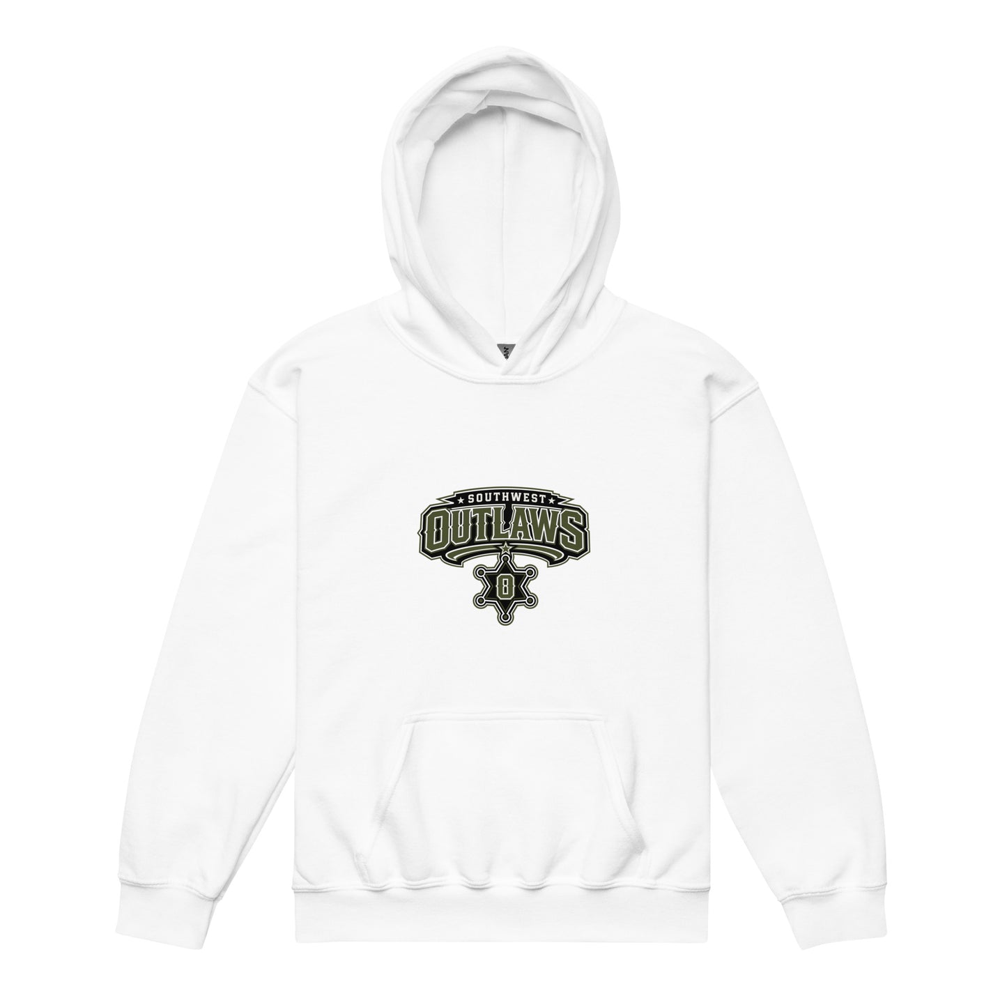 Classic | Youth Hoodie | Southwest Outlaws | Frontier Athletics Logo