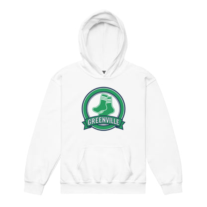 Classic | Youth Hoodie | Greenville Sox | Badge Logo