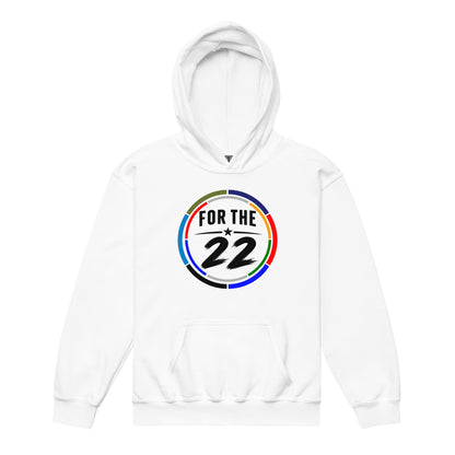 Classic | Youth Hoodie | For the 22 | Honor Athletics Logo