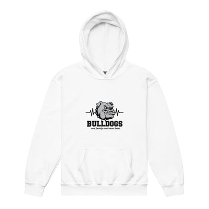 Classic | Youth Hoodie | Celina Recreational Football Black | Bulldogs Crest Logo