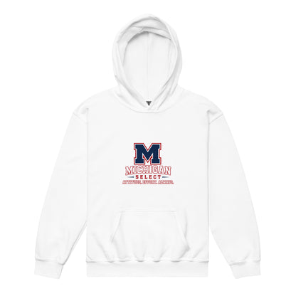 Classic | Youth Hoodie | Michigan Select Baseball | Crest Logo