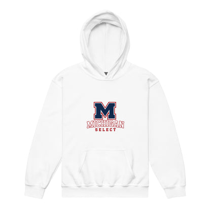 Classic | Youth Hoodie | Michigan Select Baseball | Emblem Logo