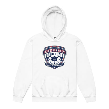 Classic | Youth Hoodie | Professor Hoops Basketball | Crest Logo