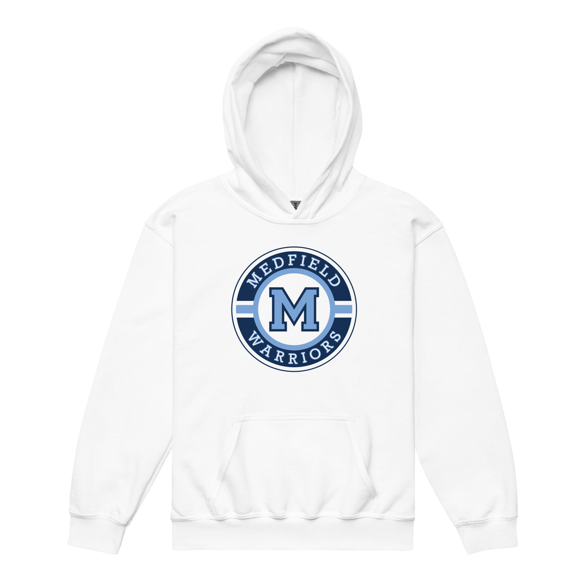 Classic | Youth Hoodie | Medfield Softball | Badge Logo