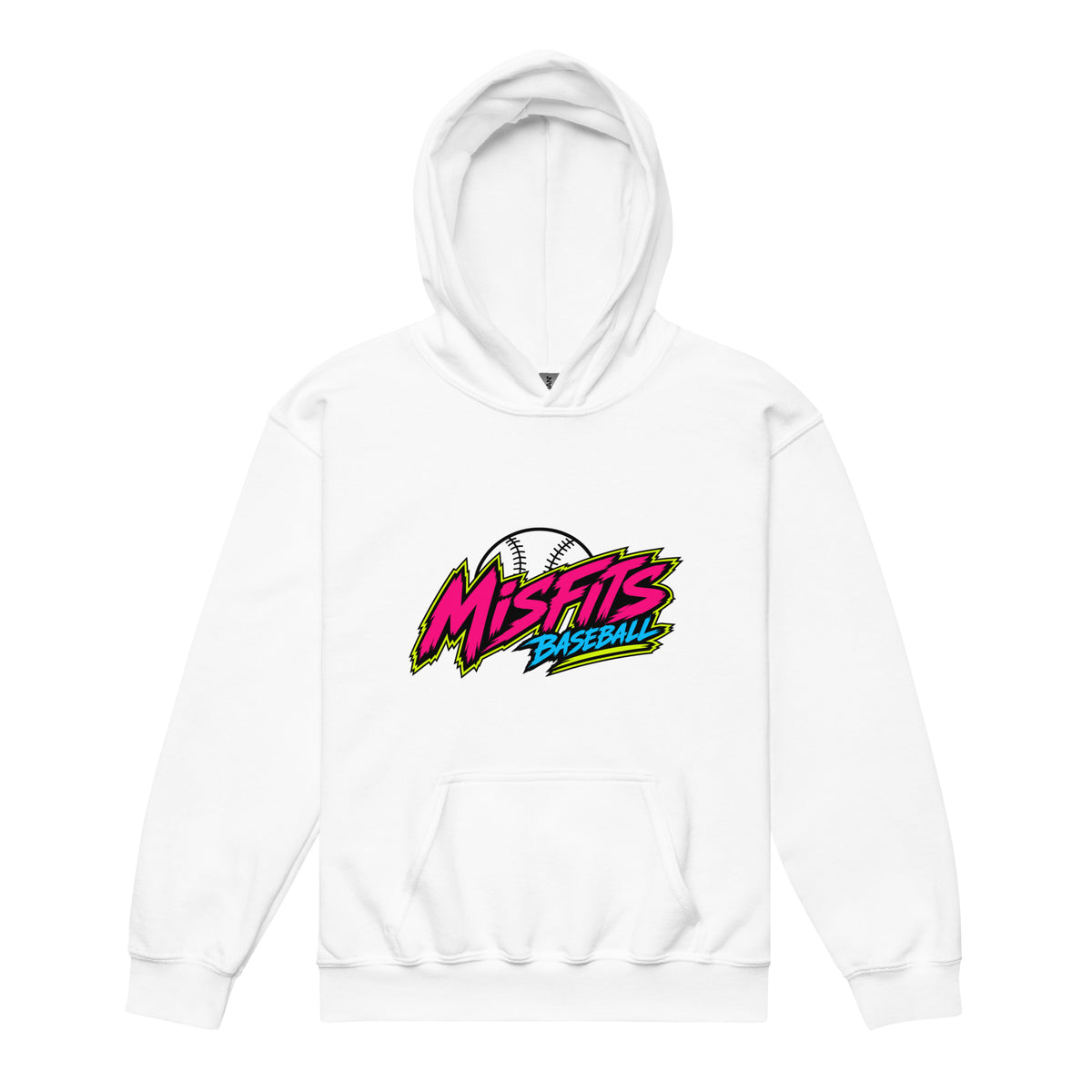Classic | Youth Hoodie | Misfits Baseball | Athletics Logo