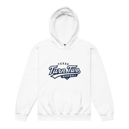 Classic | Youth Hoodie | Texas Turn Two Baseball | Athletics Logo
