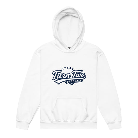 Classic | Youth Hoodie | Texas Turn Two Baseball | Athletics Logo