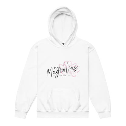 Classic | Youth Hoodie | Pink Magnolias Dance | Lettermark Logo