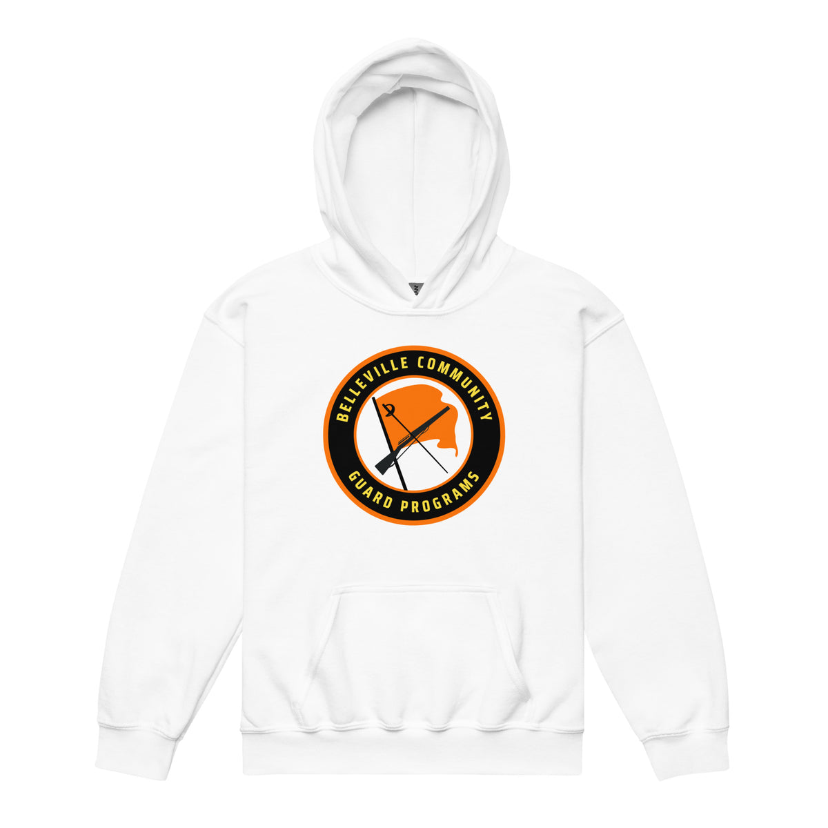 Classic | Youth Hoodie | Belleville Community Guard Programs | Badge Logo