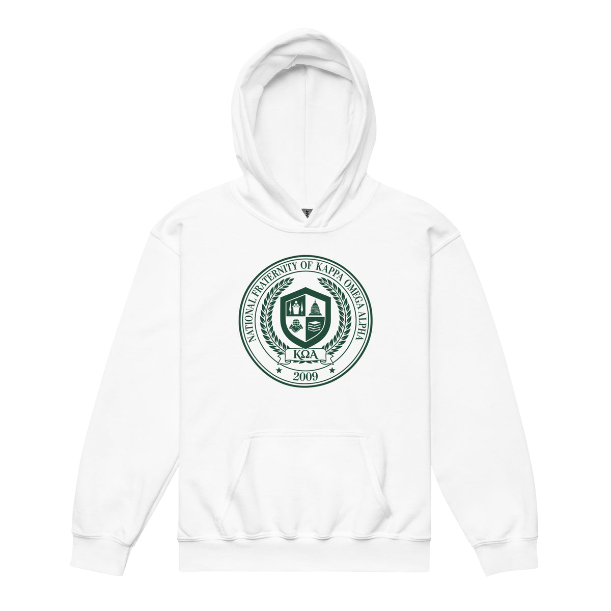 Classic | Youth Hoodie | Kappa Omega Alpha | Badge Logo