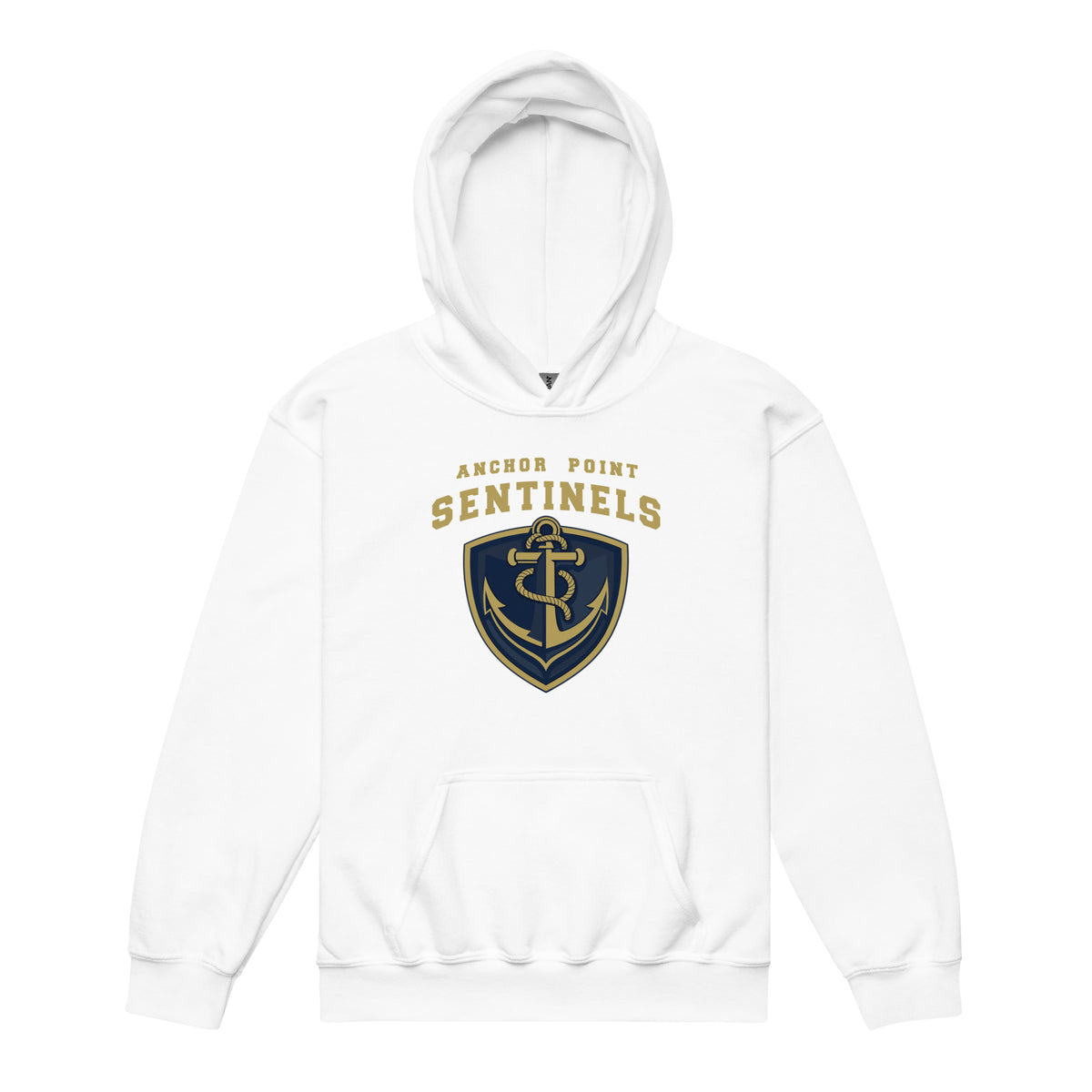 Classic | Youth Hoodie | Anchor Point | Crest Logo