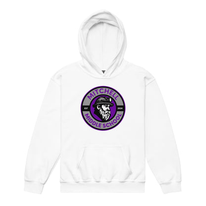 Classic | Youth Hoodie | Mitchell Middle School Softball | Badge Logo